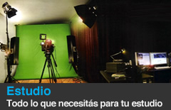 estudio fotogr&aacute;fico y de video